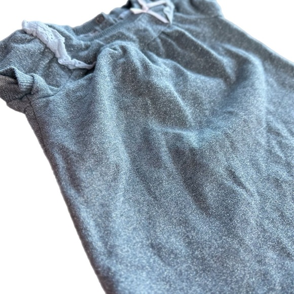 Camilla Luxury 6-9 Month Silver Sparkly Tunic Dress - Picture 4 of 5